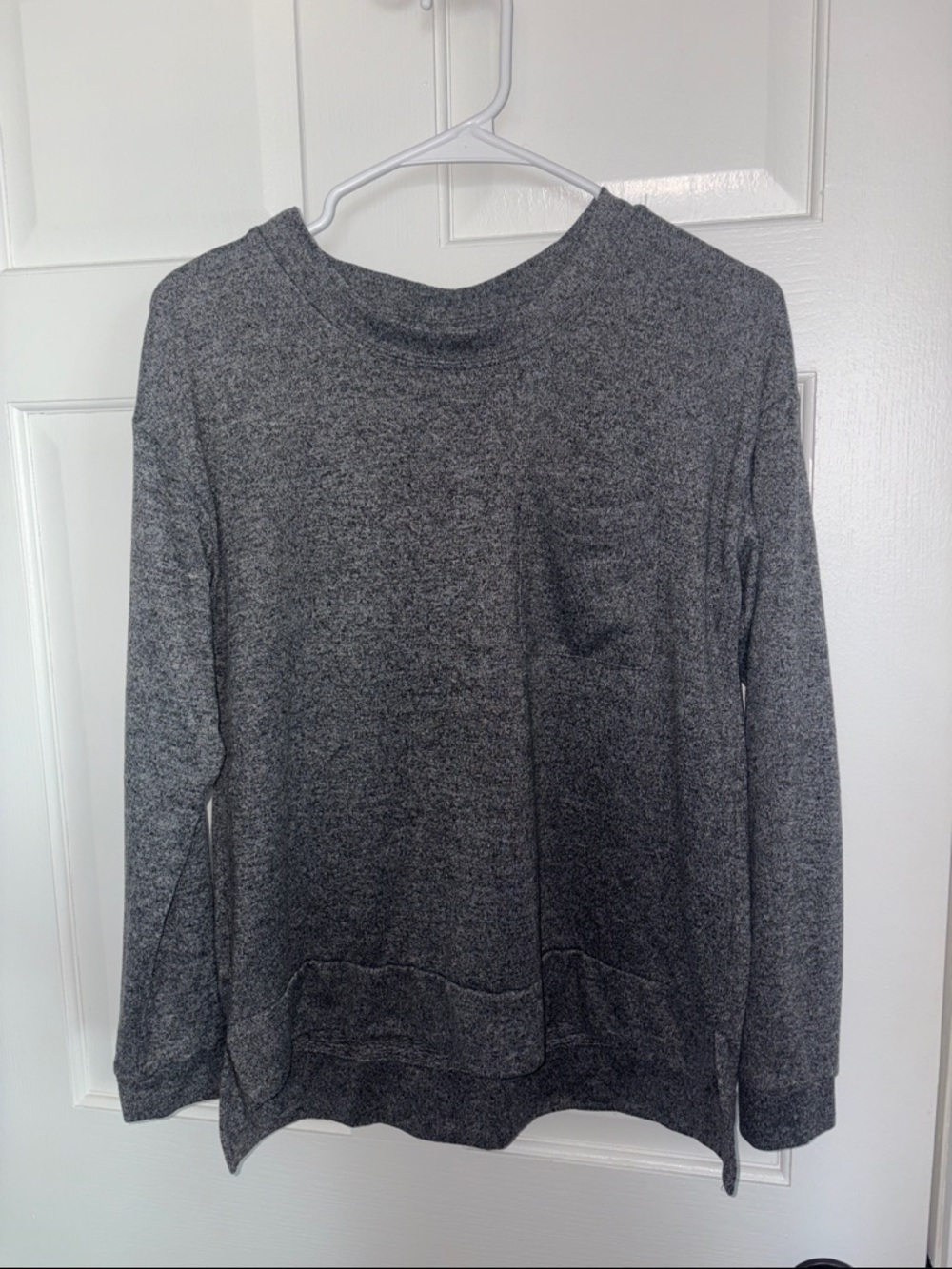 Secret Treasures Women's Charcoal Gray Sleep Top